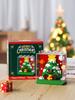 Square Zoo Santa Claus Panda & Tiger Building Blocks - Compatible with Lego, Ideal Gift