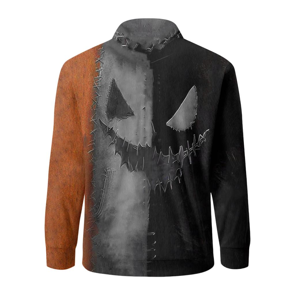 Men's Standing Collar Sweatshirt Is Outdoor Casual Sweaters Tops