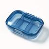 1PC portable mini pill storage box dustproof storage box small items saving box