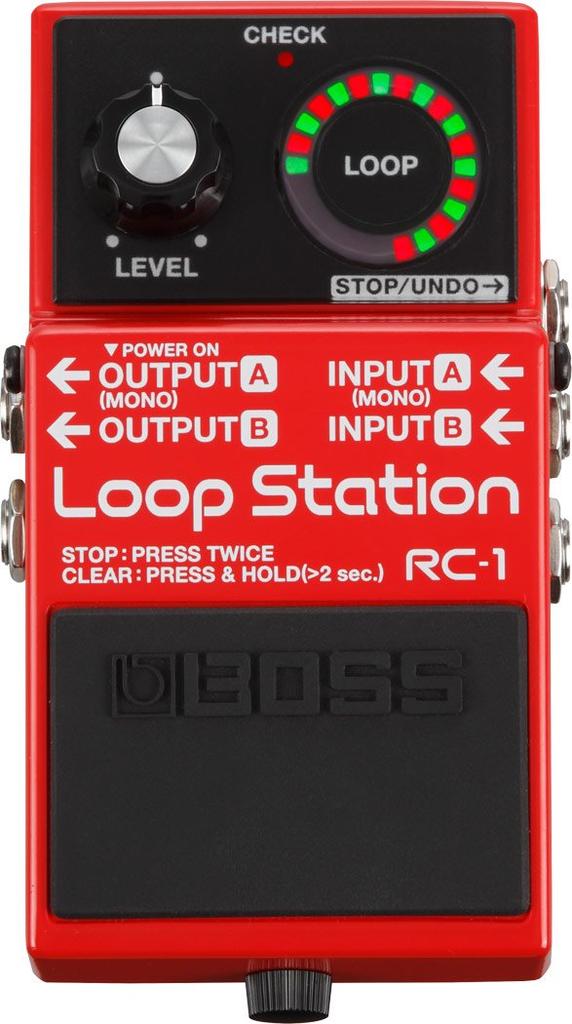 BOSS Loop Station KORG Pitchclip 2 Marks Original Cross Set - RC-1 + PC-2 +
