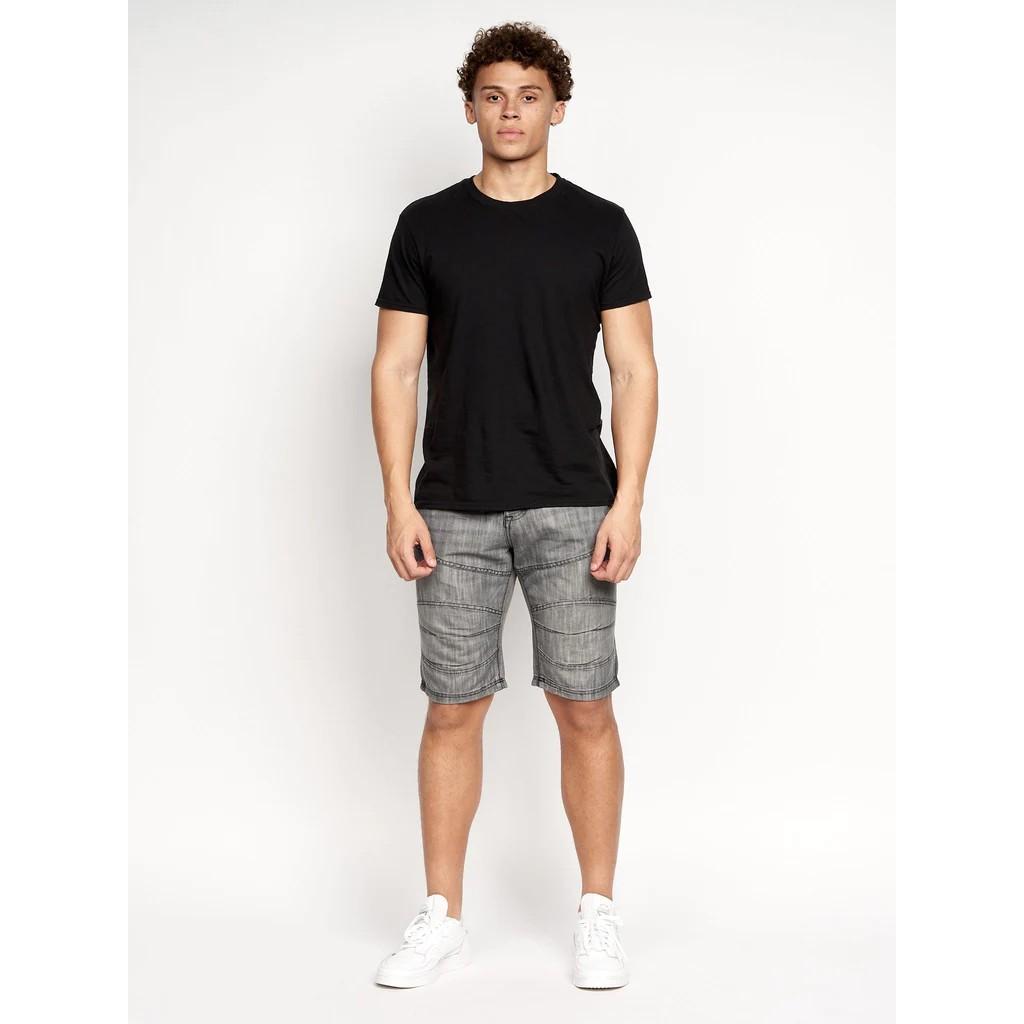 Crosshatch Mens Winston MVE Denim Shorts