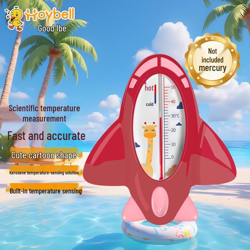 

Хороший Ebe Детский Термометр для Воды для Купания - Дизайн Самолета для Отображения Температуры Новорожденного зелёный