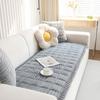 Thicken Plush Sofa Slipcover Universal Non-slip Super Soft Sofa Towel Winter Corduroy Couch Cushion For Living Room Modern Home