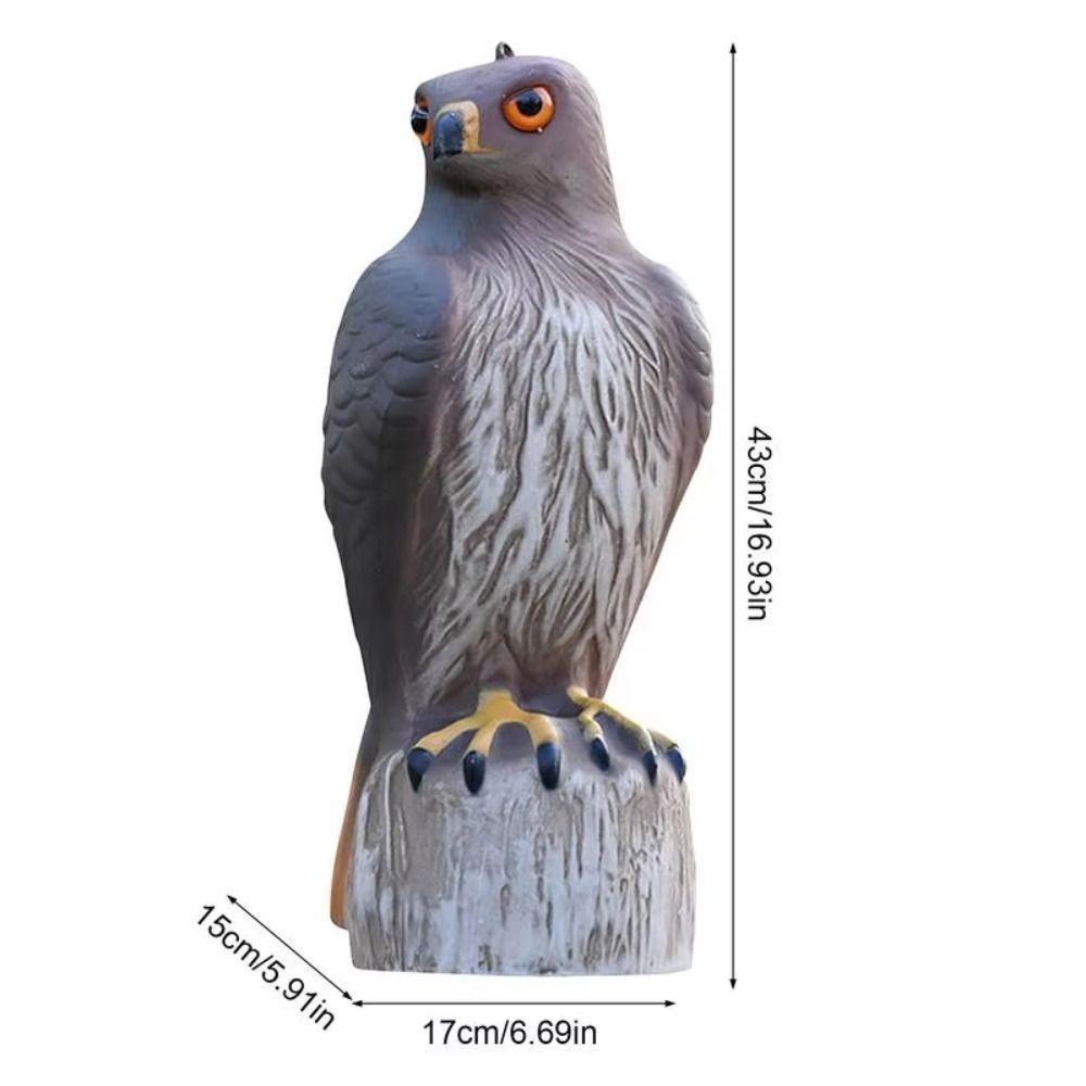 Scare Birds Away Eagle Decoy Plastic Pest Control Simulated Bird Deterrent  Outdoor Patio Yard