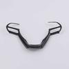 Steering Wheel Lid ABS Cover Trim For 2014- Jeep Grand Cherokee Carbon Fiber