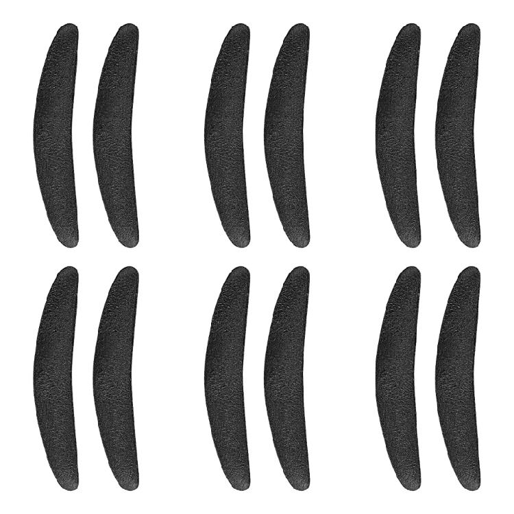 6Pairs Anti Friction Heel Protectors Breathable Adhesive Soft Fabric High Heel Cushions Pad For Leather Shoe Sneakers