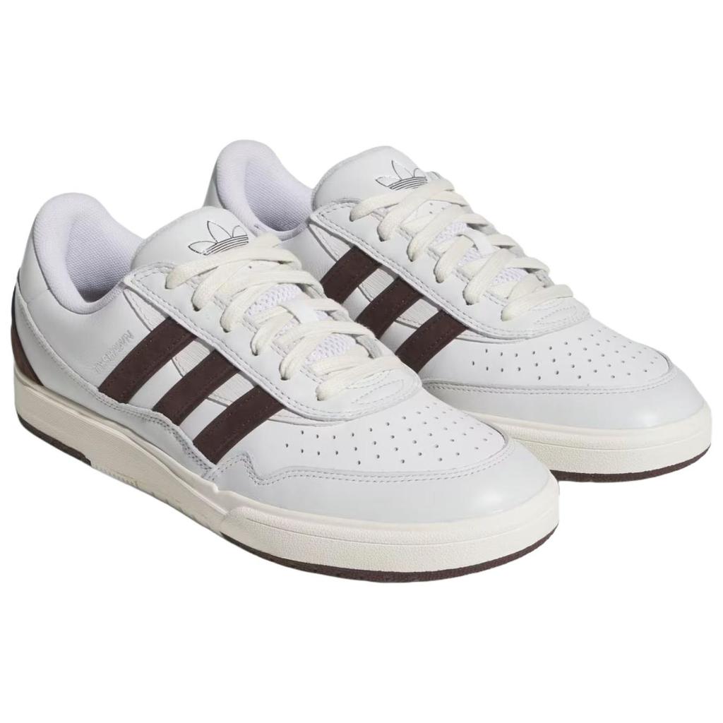 adidas Originals Zach X  Tyshawn 2 Comfortable Soft Shock Absorption Skate Shoes Unisex Skate Shoes White JQ1620