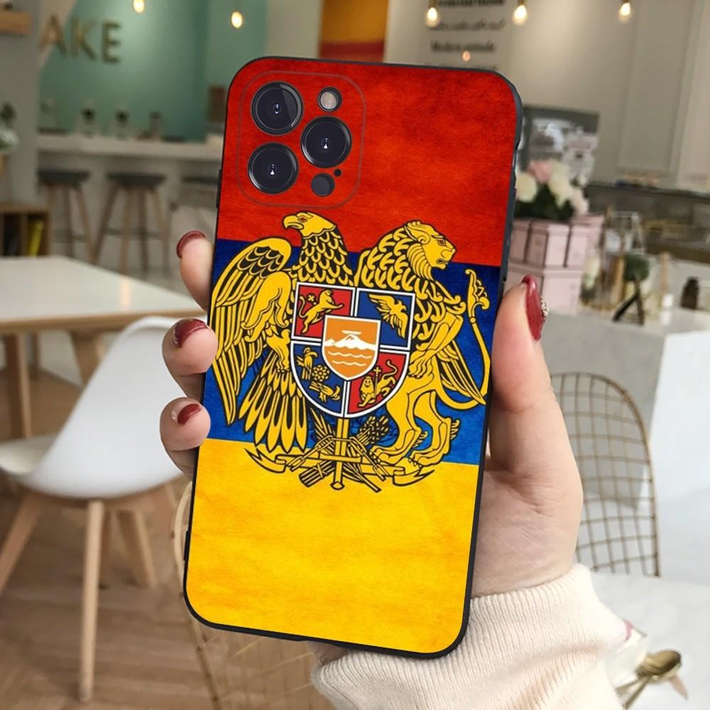 Armenia Armenians Flag Phone Case For iPhone 15 14 11 12 13 Mini Pro XS Max Cover 6 7 8 Plus X XR SE 2020 Funda Shell