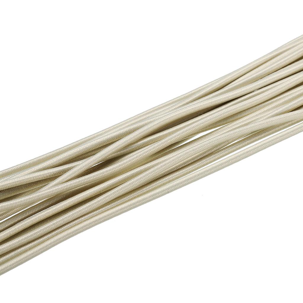 11 Yards Bungee Cord Elastic Cord Heavy Stretch String Rope 1/8"  for Crafting DIY Sewing Hook Straps Camping Tie Down Strap