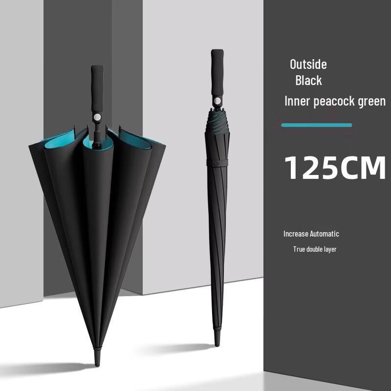 Hanyou Double-Layer Automatic Reinforced Rain Umbrella