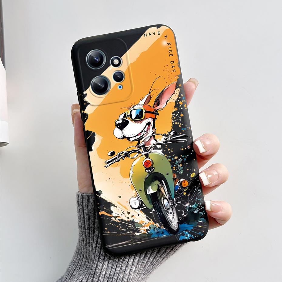 Case For Xiaomi Redmi Note 12 12S 4G 5G Patterned Full Protection Soft Silicone Stylish Cartoon Cover For Redmi Note 12 S Funda