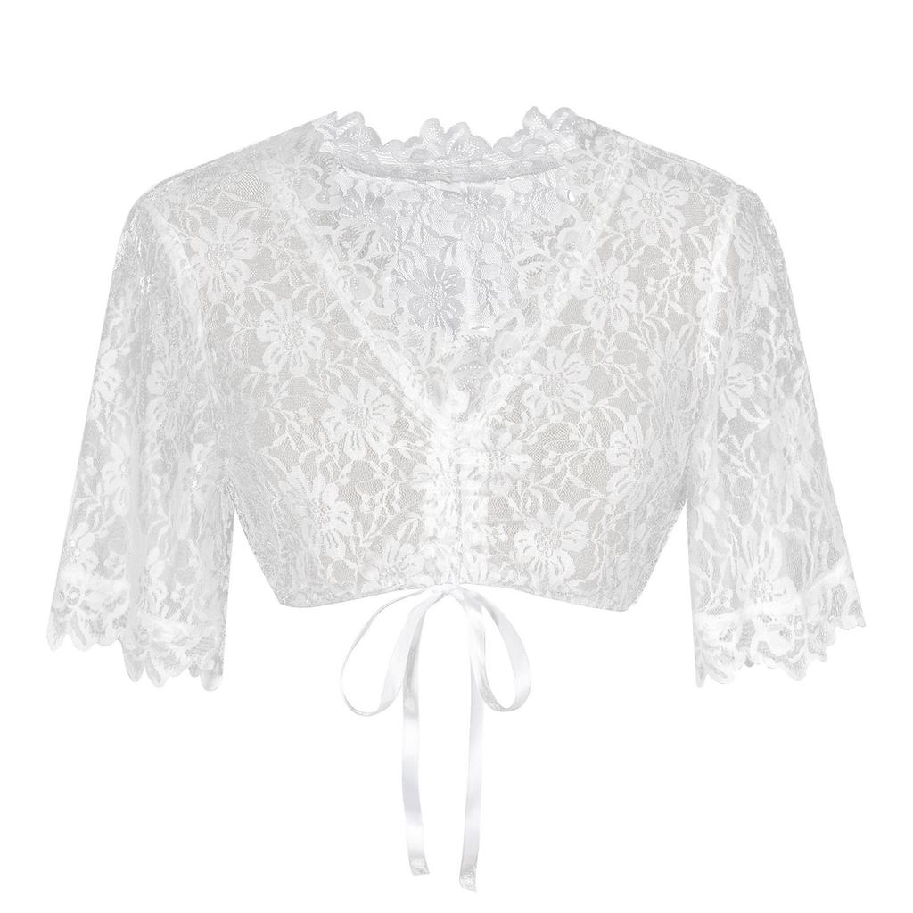 Women's Casual Beer Suit Short-sleeved Tie Dress Women's Suit Dress