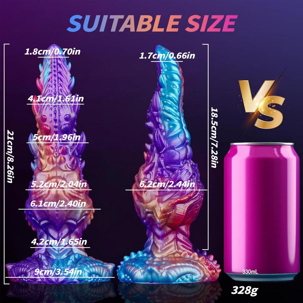Fantasy Alien Silicone Anal Plug - Erotic SM Monster Toy