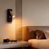 3000K Warm Light Wall Lamp with Button Switch & USB Charger for Bedroom