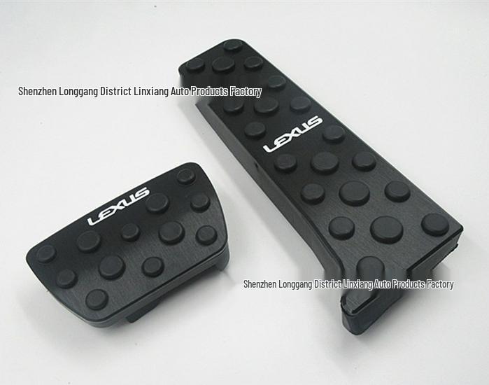Anwendbar für Lexus ES 2018: Rutschfester Gas- und Bremspedal aus Aluminiumlegierung