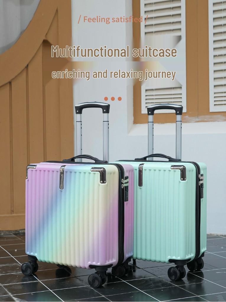 20-Inch Multifunctional Fashion Trolley Suitcase with Universal Wheels