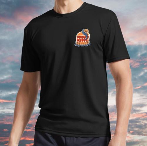 New Shirt Burger king horror Active T-Shirt Funny Size S - 5XL M