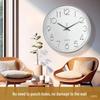 10-Inch Light Luxury Decorative Wall Clock for Living Room / Bedroom