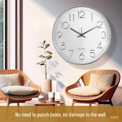 10-Inch Light Luxury Decorative Wall Clock for Living Room / Bedroom