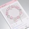 Mori Style Mermaid Crystal Bracelet - Sweet, Versatile Design for Women, Students, and Best Friends.