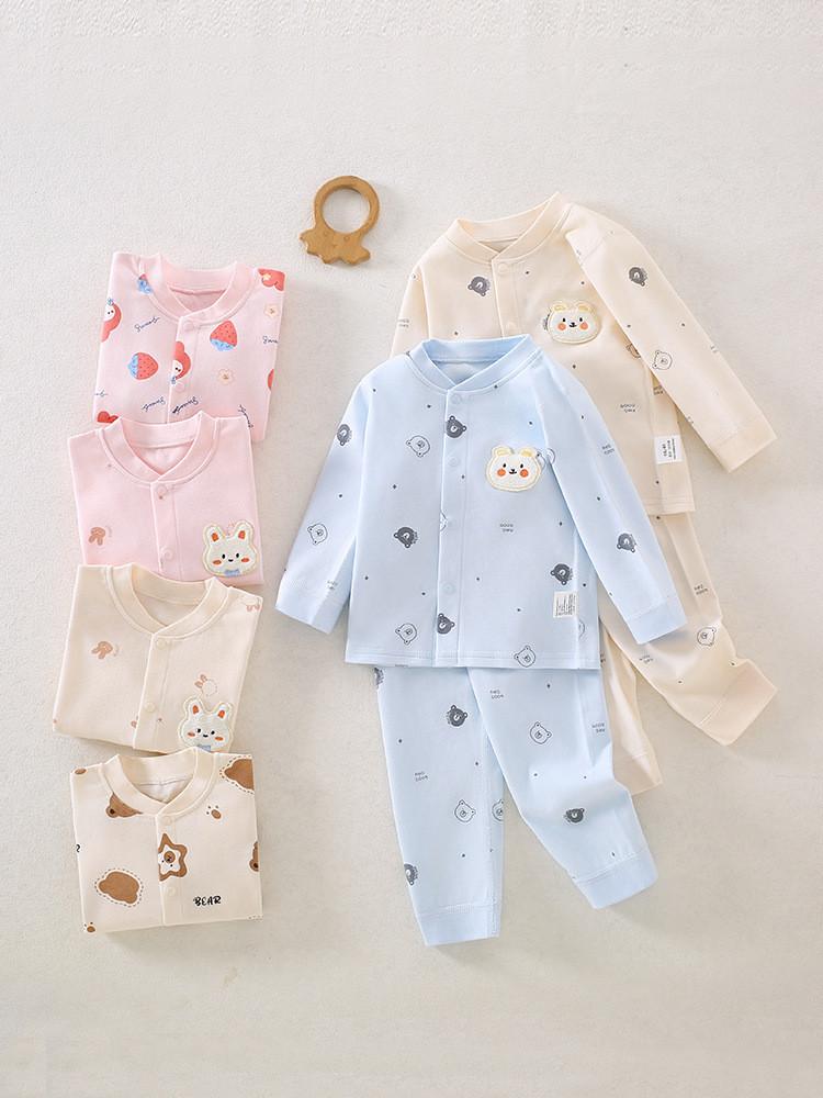 Kids Cotton Pajama Set With Antibacterial Technology For Boys And Girls Safety