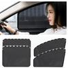 4Pcs Magnetic Car Window Sunshades UV Protection Privacy Screen Curtain Protectors Universal for Most Cars SUVs Trucks Easy Install