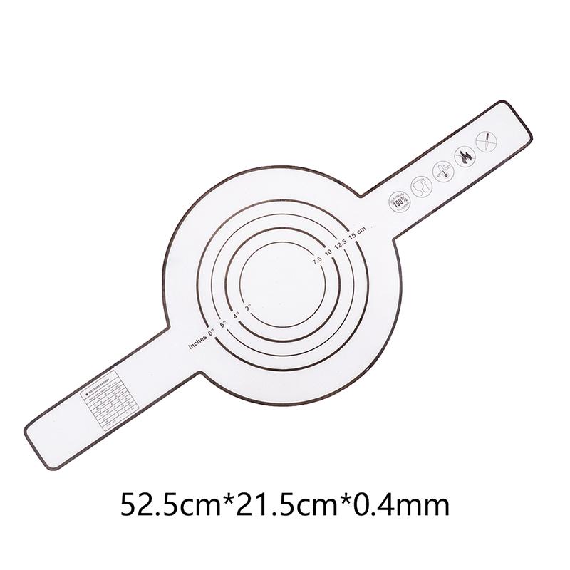 1 Adet Silikon Pişirme Matı Uzun Saplı Askı Yapışmaz Ekmek Yoğurma Pedi Hamur Transfer Pedi Fırın Malzemeleri Mutfak Pişirme Aracı
