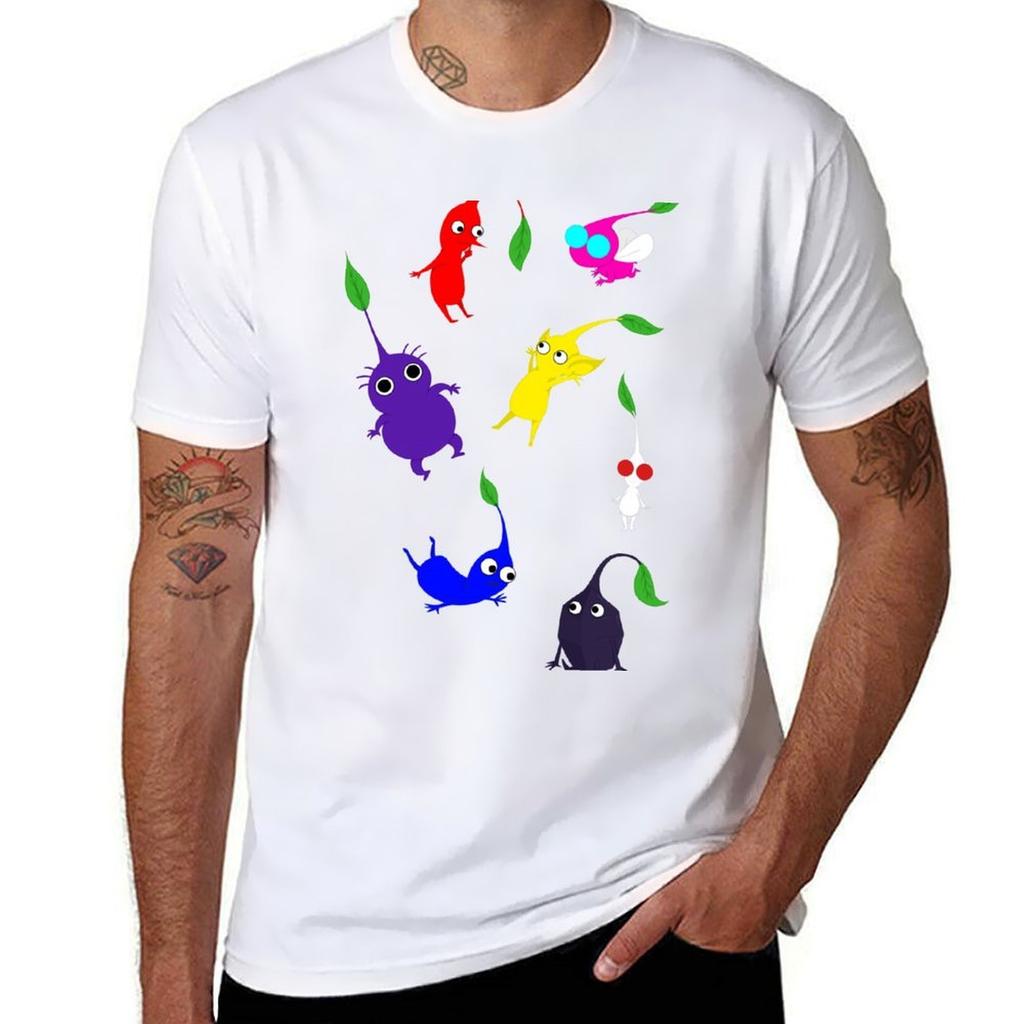 Pikmin Tshirt Outdoor Sports Short Sleeve Top