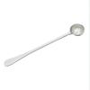 Stainless Steel Olive Strainer Spoon with Drain Hole Olive Scoop Jam Slotted Spoon Long Handle Pickle Spoons Meatball