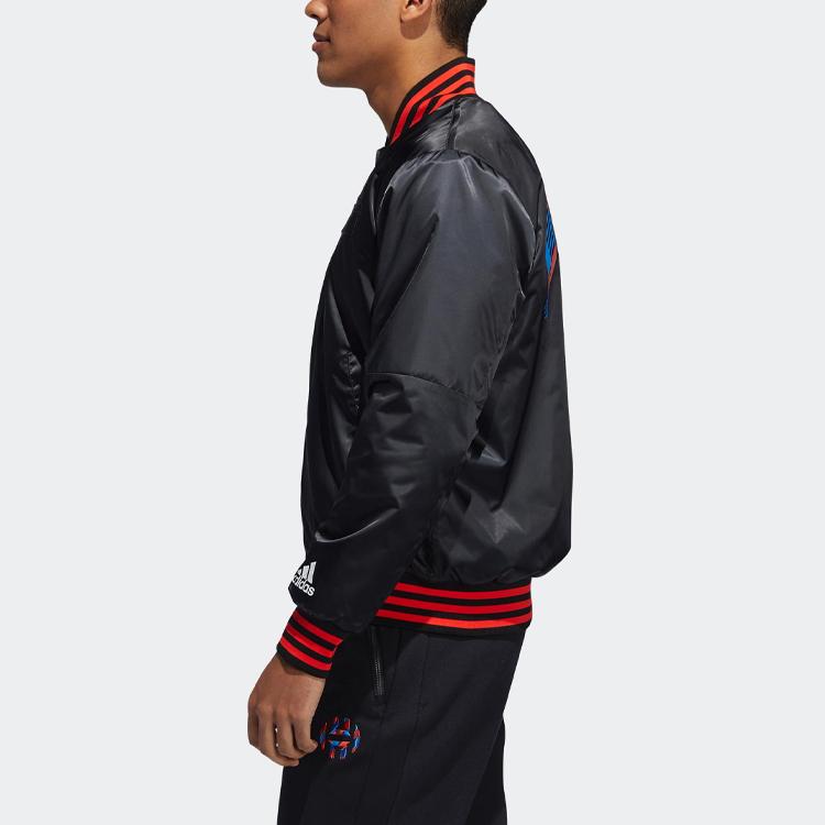 Adidas Harden Basketball Jacket Men Outerwear Black DX6797