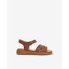 Young Age Young Age Women S SheepSkin Max cuShion SandalS Brown