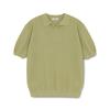 TRADCLUB [2Pack] Cool Summer Open Collar Short Sleeve Knit (5 Colors) (Type B)