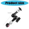 Adjustable Monitor Mount Bracket Arm With 360 Rotation Ball Head Adapter For Camera Lighting Accessories