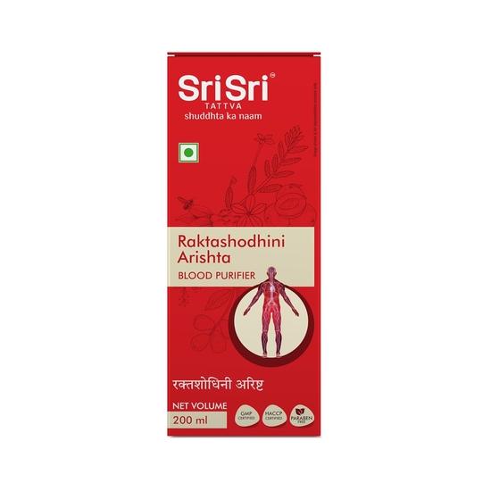 Sri Sri Tattva Raktashodhini Arishta - 200 Ml Syrup- Pack of 1