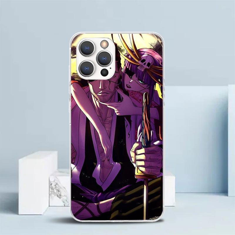 Bleach Kyoraku Shunsui Phone Case For IPhone 16 17 Air 16E 15 14 Plus 13 Mini 12 11 Pro Max 7 8 + SE 2020 Soft TPU Back Cover 16