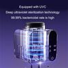 Smart Electric Toothbrush Holder Wall Mount Design with Automatic Drying and Cleaning Features for Hygienic Storage