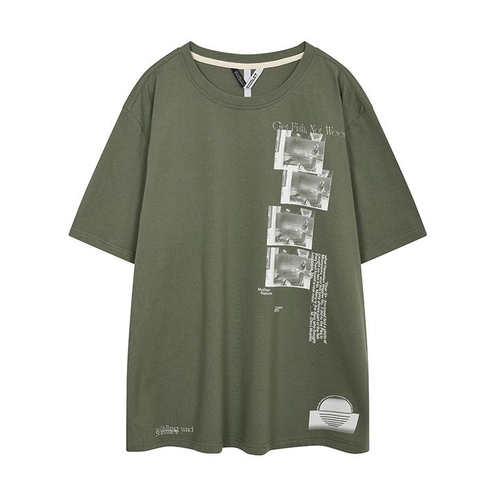 Edible Let Andy Print T-Shirt L