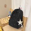 Schoolbag New Cute Cartoon Backpack Large Capacity Backpack Student Bag Design Sequined Star Casual Backpack