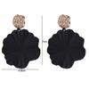 Ear Decor Vintage Long Earrings Elegant Exaggerated Earrings Spiral Flower Earrings  Girls Gift