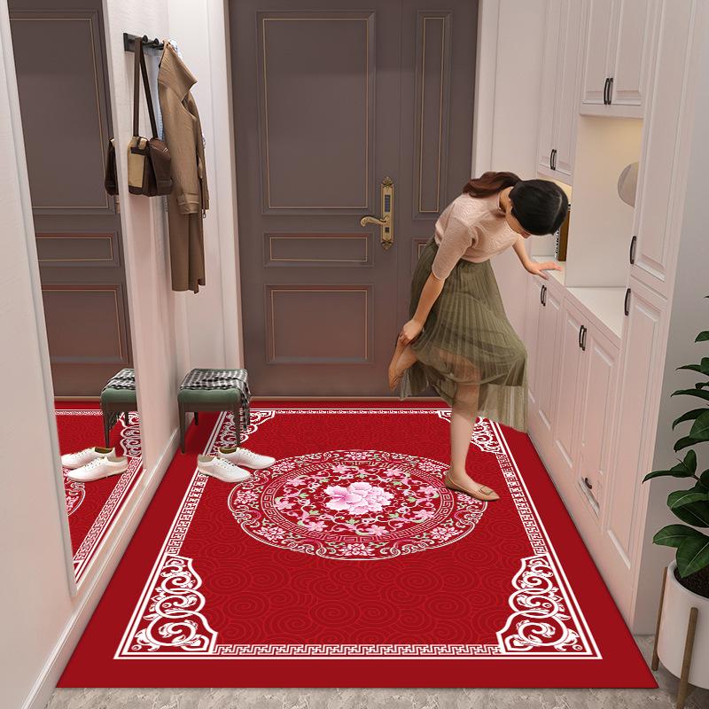 Entrance Door Mat Large Entrance Mat Dirt Resistant Door Mat Household Carpet Entrance Mat Foyer Outdoor