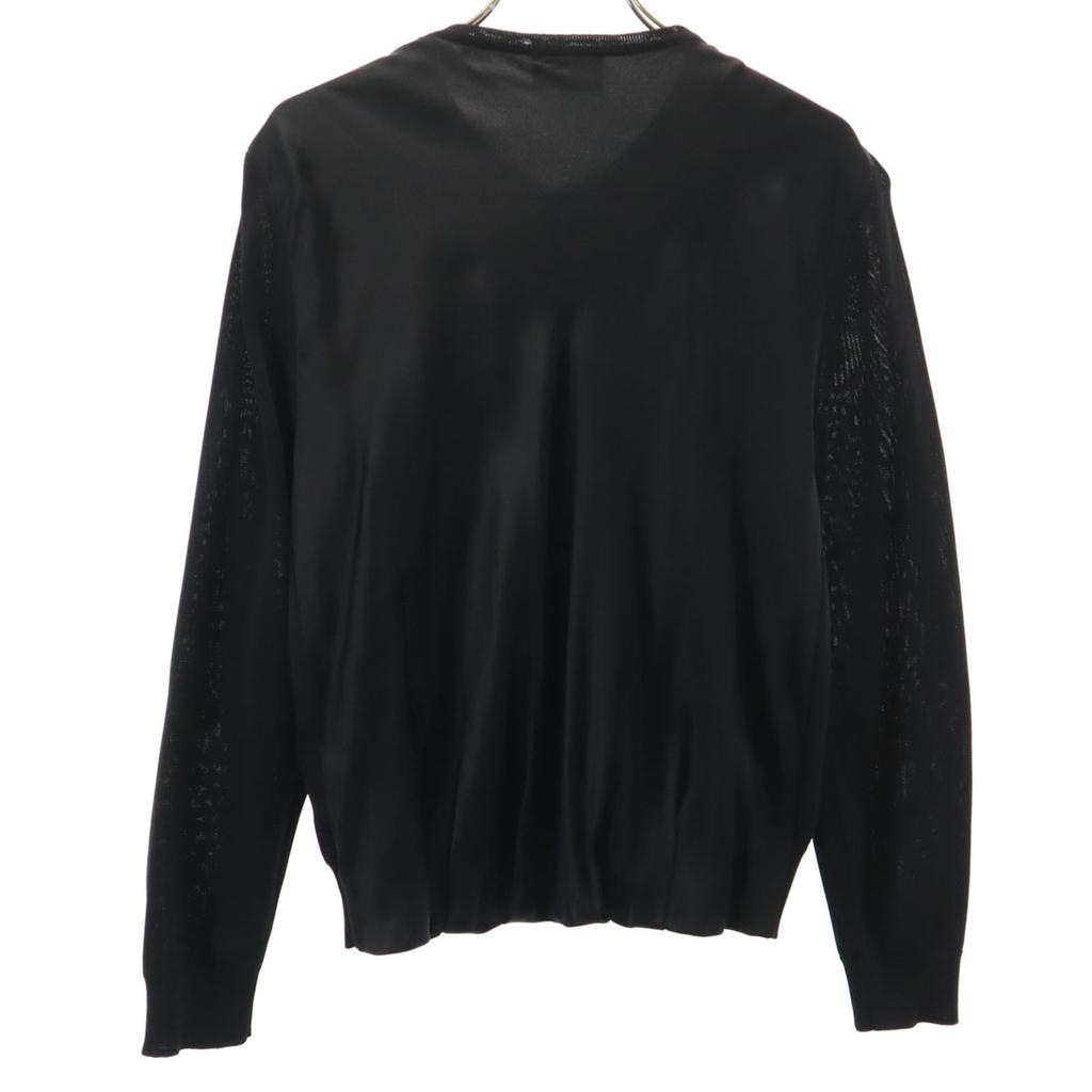 LANVIN LA COLLECTION made in Japan Long sleeve cardigan 40 black Women Used