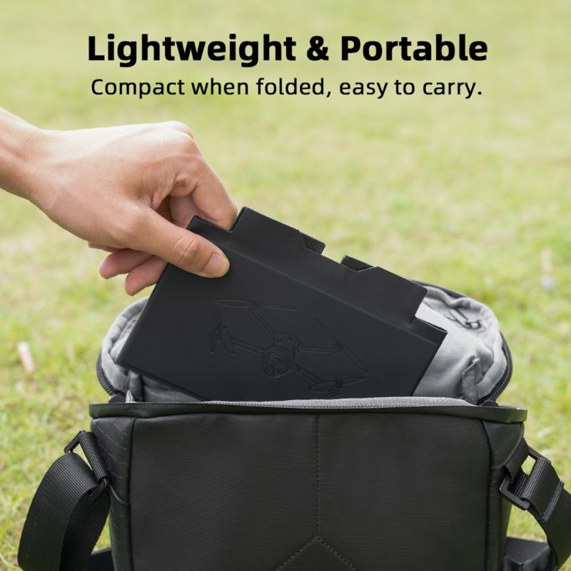 Quick Folding Sun Hood Cover For Remote PRO2 Drones Controllers Soft PU Fabric Easy Storage Travel Friendly