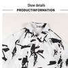 Men's Summer Ice Silk Quick-Dry Short Sleeve Shirt & Shorts Set - Trendy Casual Beachwear
