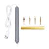 USB Heat Foil Pen DC5V Multipurpose Hot Embossing Stamping Pen Scrapbooking Tool Kit for Drawing DIY Craft Embossing Card Making