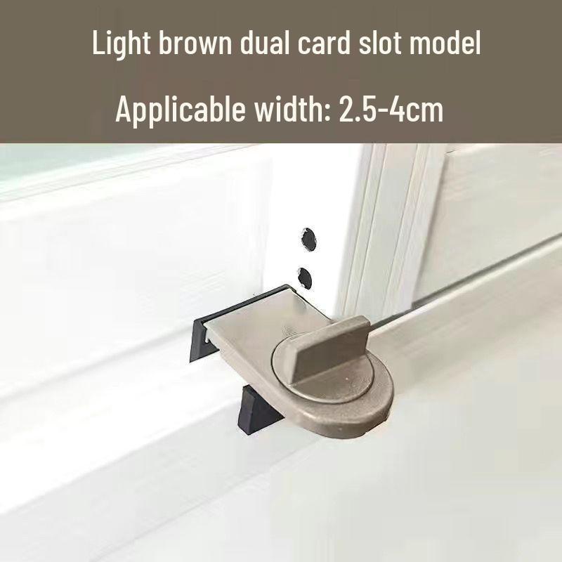 Aluminum Alloy Sliding Window Lock and Child Safety Latch