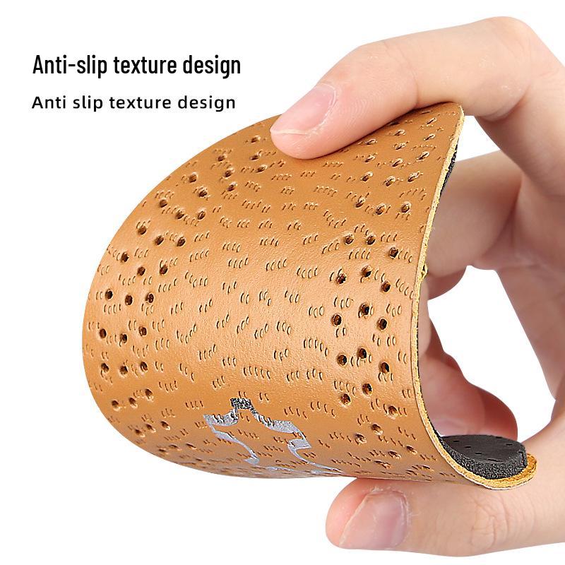 Shock-Absorbing Latex Cowhide Forefoot Pads for High Heels - Unisex, Anti-Wear, Thickened Sports Half-Pads