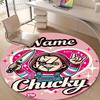Personalized C-Chucky Round Chair Office Rug - Perfect for Mat, Office Chair & More - Ideal Gift for Birthdays and Holidays