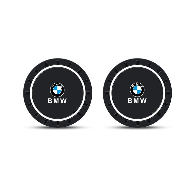FA72pcs Car Coaster Water Cup Non-Slip Pad Silicone Mat For BMW 50th Anniversary 1 3 5 7 Series M F01 F20 F10 E46 E53 E60 E93 X1 X3