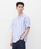 LEE Open Collar Linen Shirt Blue