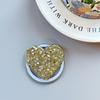 Sequin Glitter Love Magnetic Paste Mobile Phone Airbag Bracket Heart Ring Niche Girl Decoration